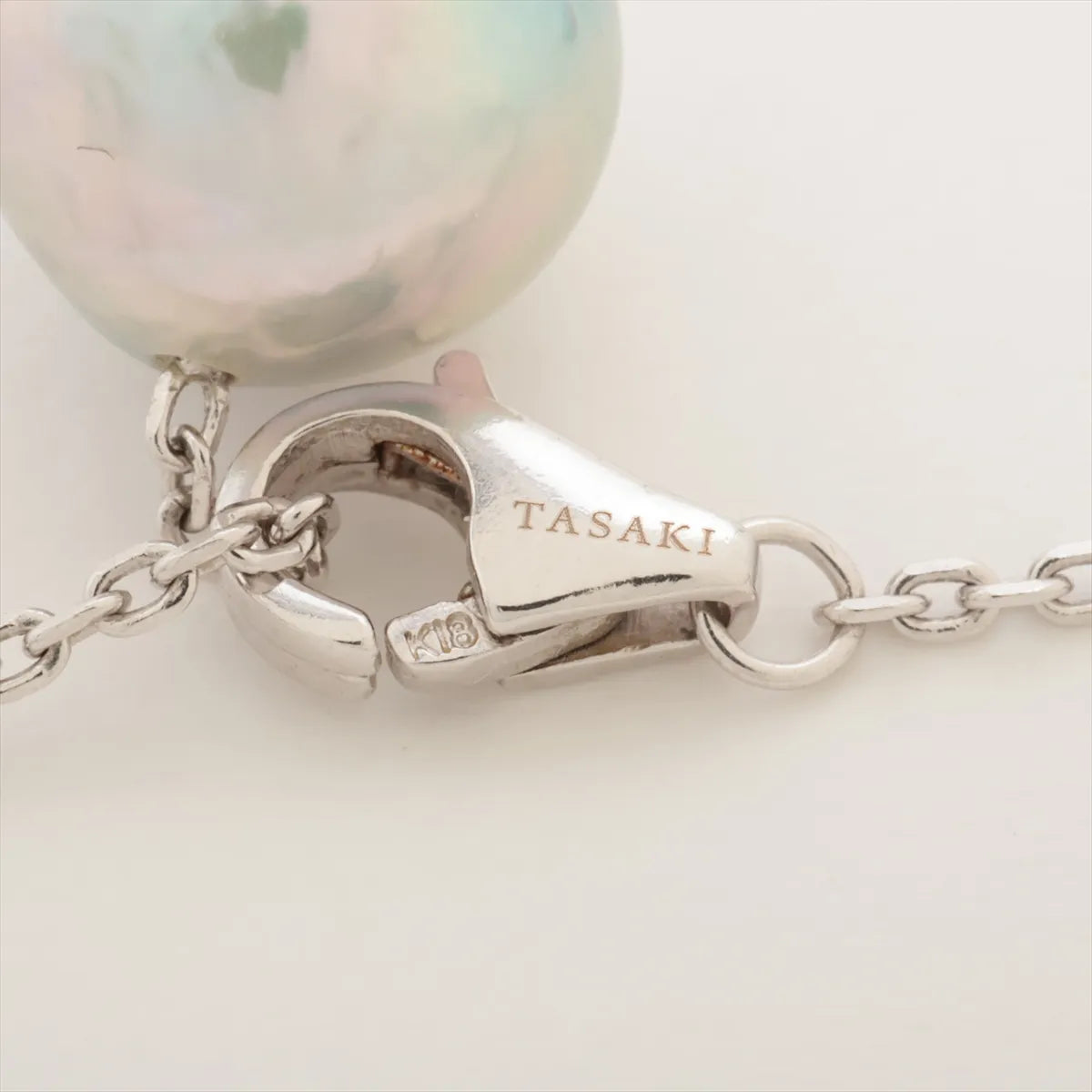TASAKI Station Pearl Necklace White Gold