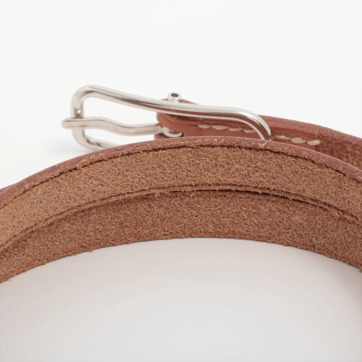 Hermes Api Leather Bracelet Gold
