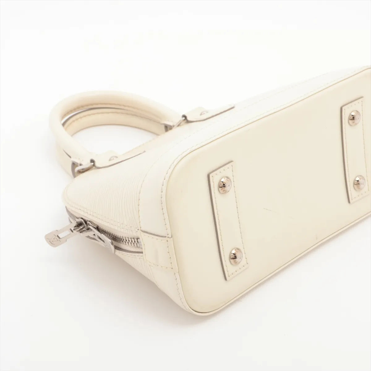 Louis Vuitton Epi Alma BB White