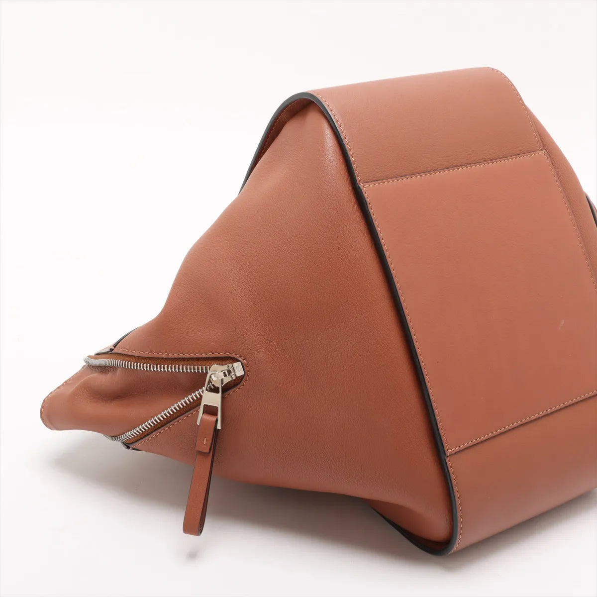 Loewe Hammock Small Leather Two-Way Handbag Brown