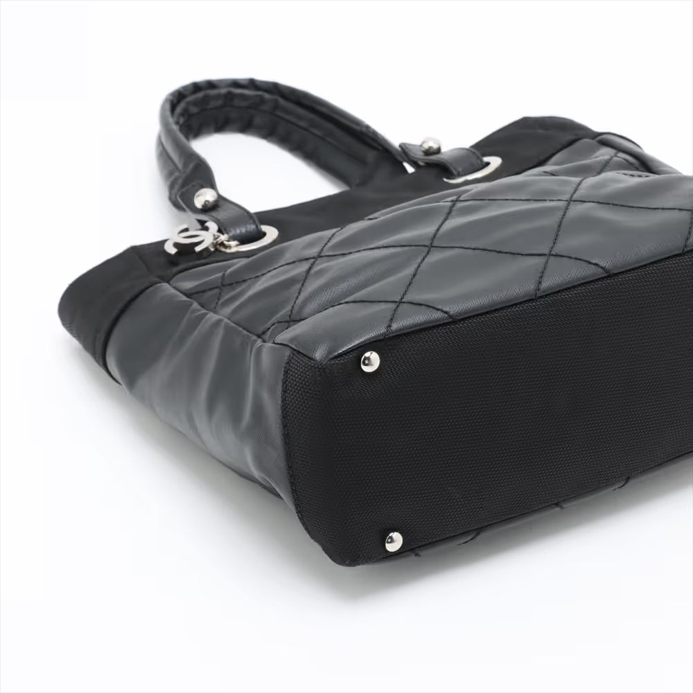 Chanel Matelasse Paris Biarritz PM Black