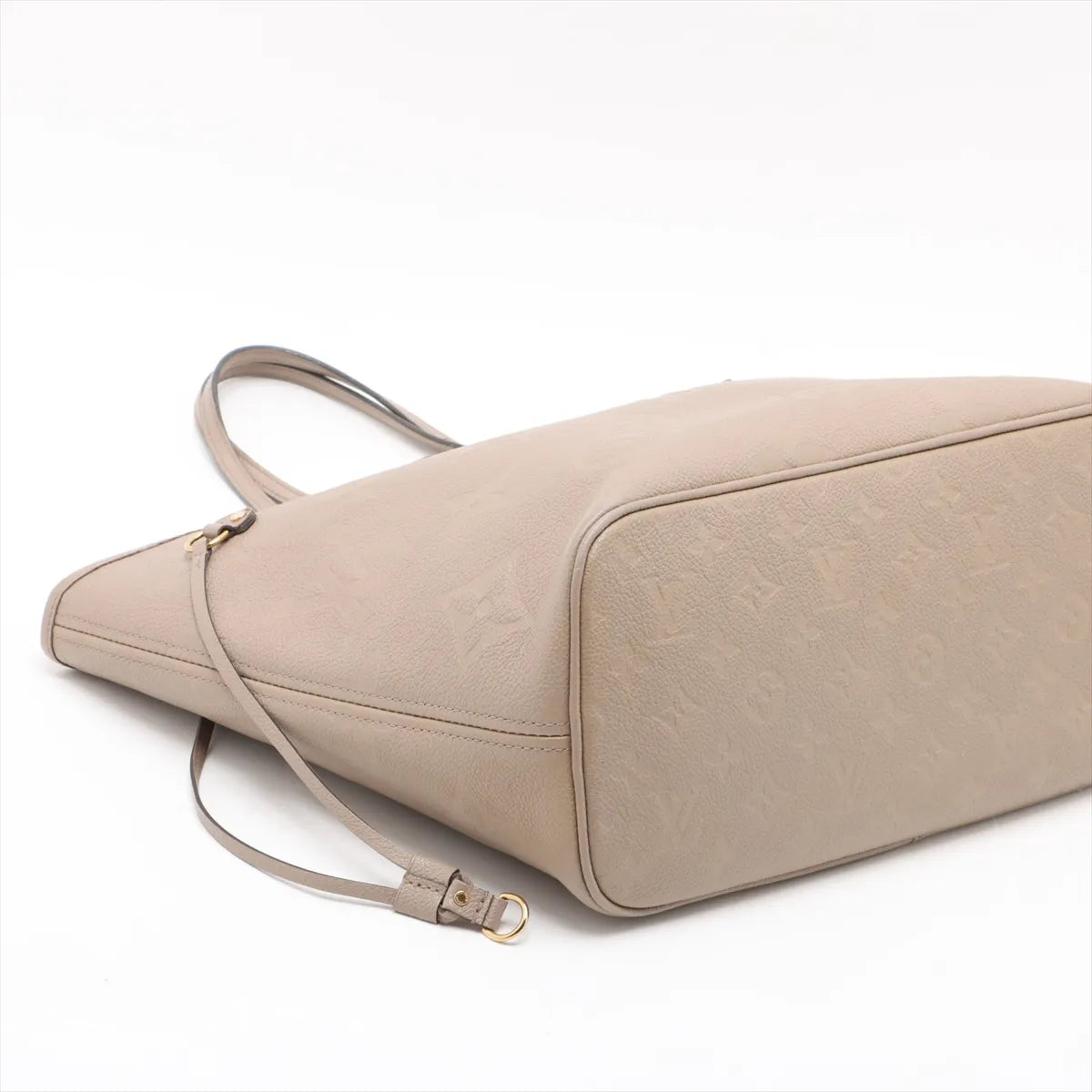 Louis Vuitton Monogram Empreinte Neverfull MM Tourterelle