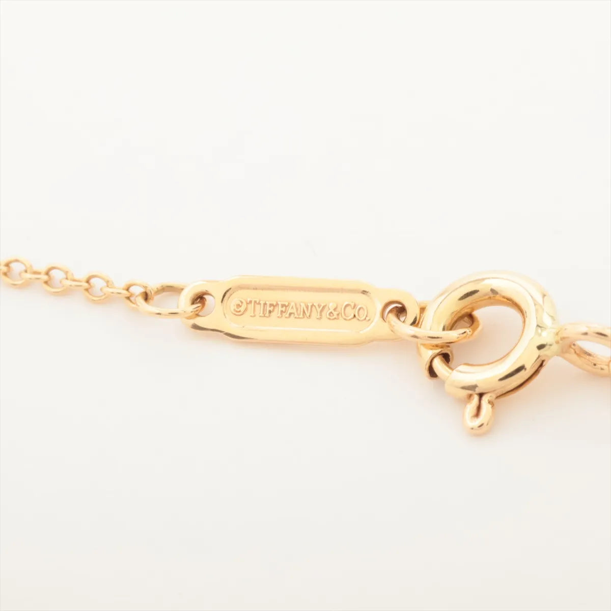 Tiffany & Co. Victoria Mini Diamond Necklace Yellow Gold