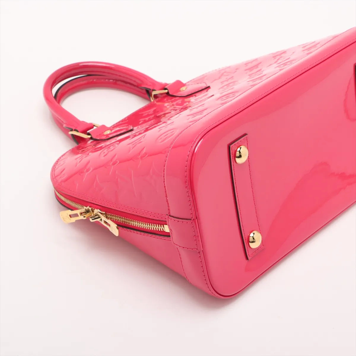 Louis Vuitton Monogram Vernis Alma PM Pink