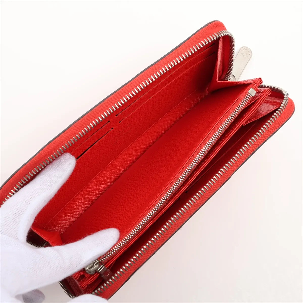 Louis Vuitton Epi Zippy Wallet Piment