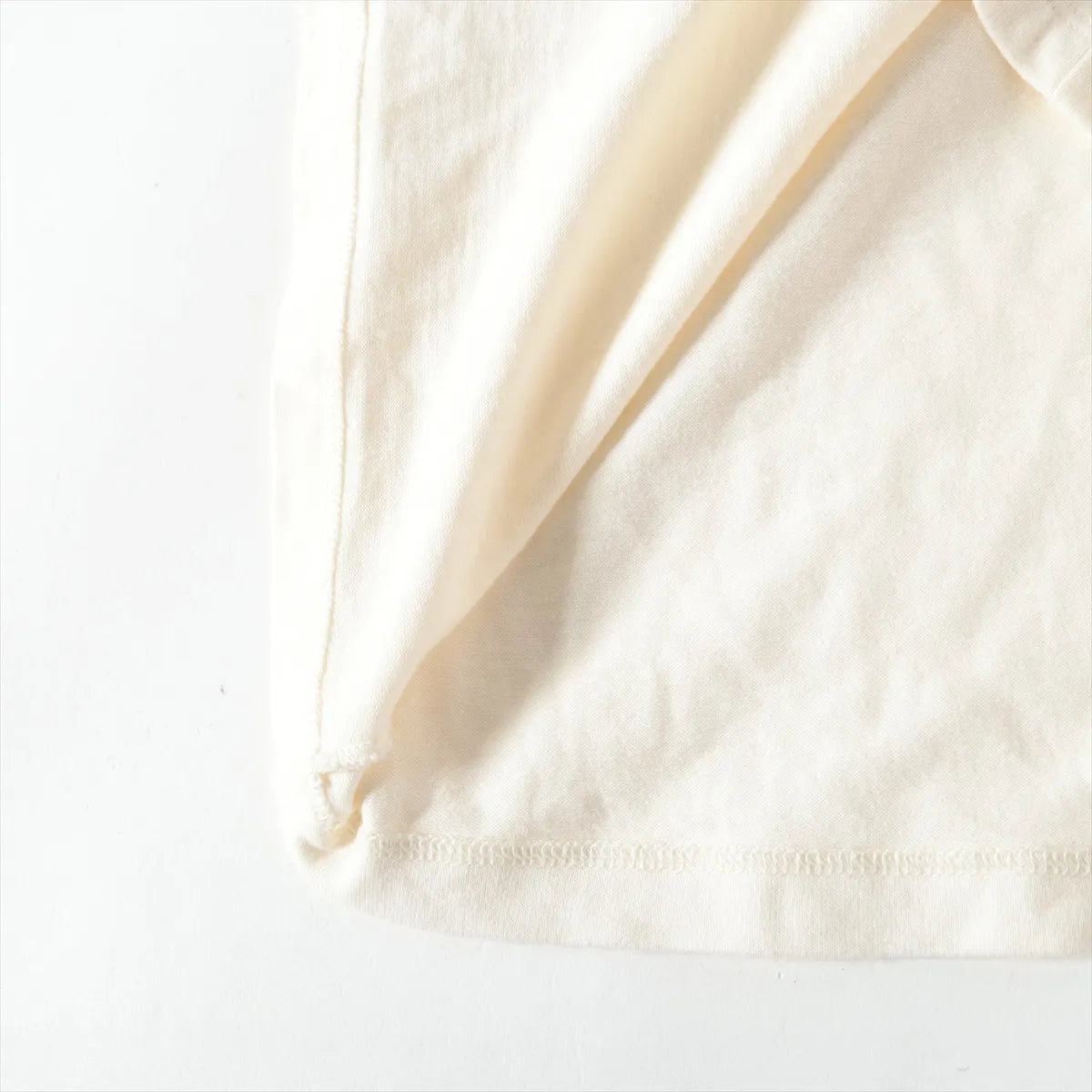 Gucci Interlocking Tennis Cotton T-Shirt Beige