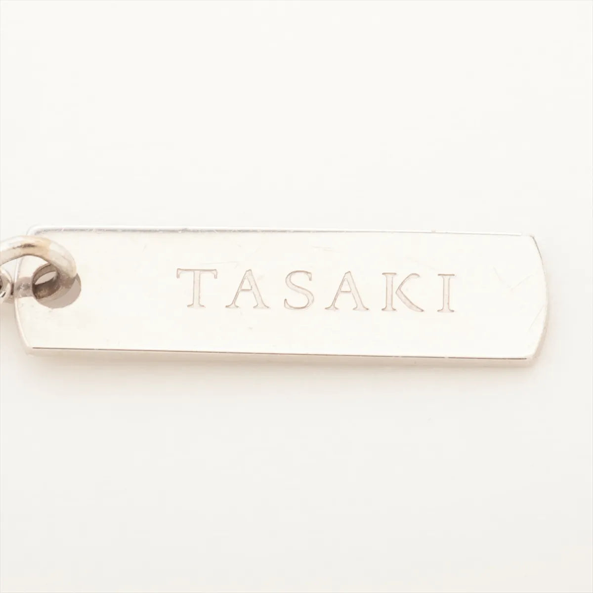 TASAKI Garnet Teardrop Necklace White Gold