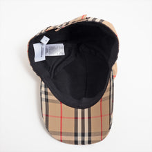 Load image into Gallery viewer, Burberry TB Logo Nova Check Cap Beige