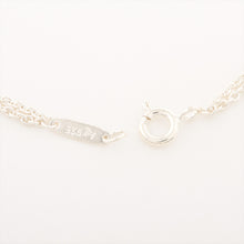 Load image into Gallery viewer, Designer Tiffany &amp; Co. Infinity Double Chain Bracelet Silver