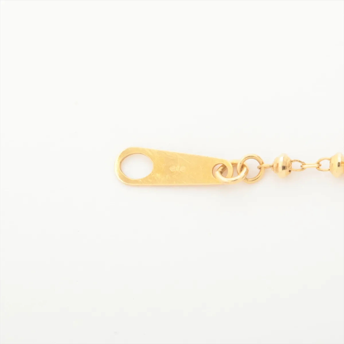 Station Bead Bracelet Yellow Gold