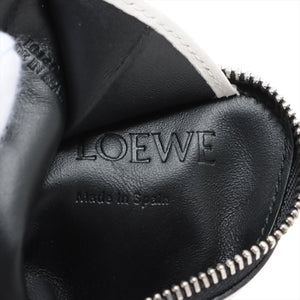 Loewe Anagram Leather Coin Z Purse White