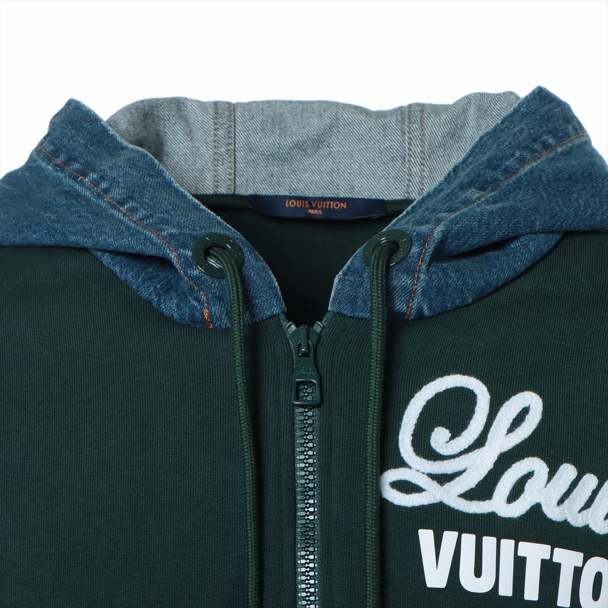 Louis Vuitton Hybrid Hoodie Denim Jacket