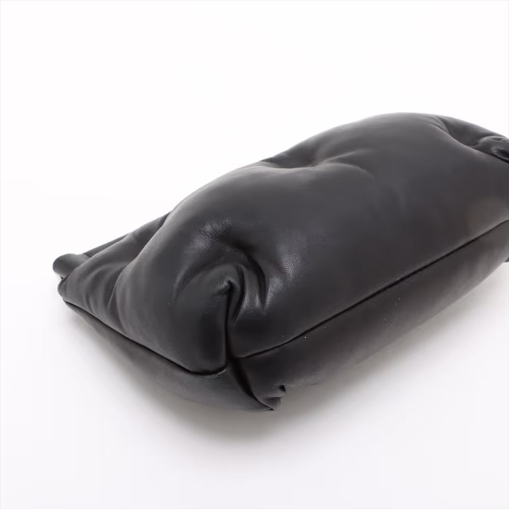 Maison Margiela Glam Slam Leather Chain Shoulder Bag Black