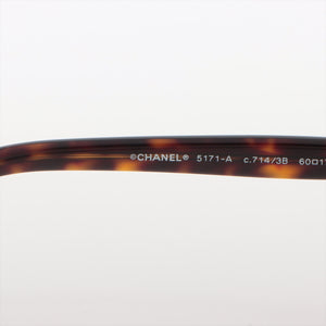 Designer Chanel CC Ribbon Sunglass Brown