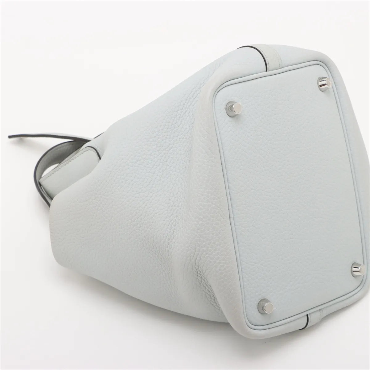 Hermès Picotin Lock 18 PM Taurillon Clemence Pale Blue