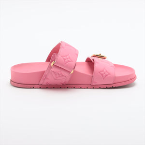 Best Seller Louis Vuitton Bom Dia Flat Comfort Mule Pink