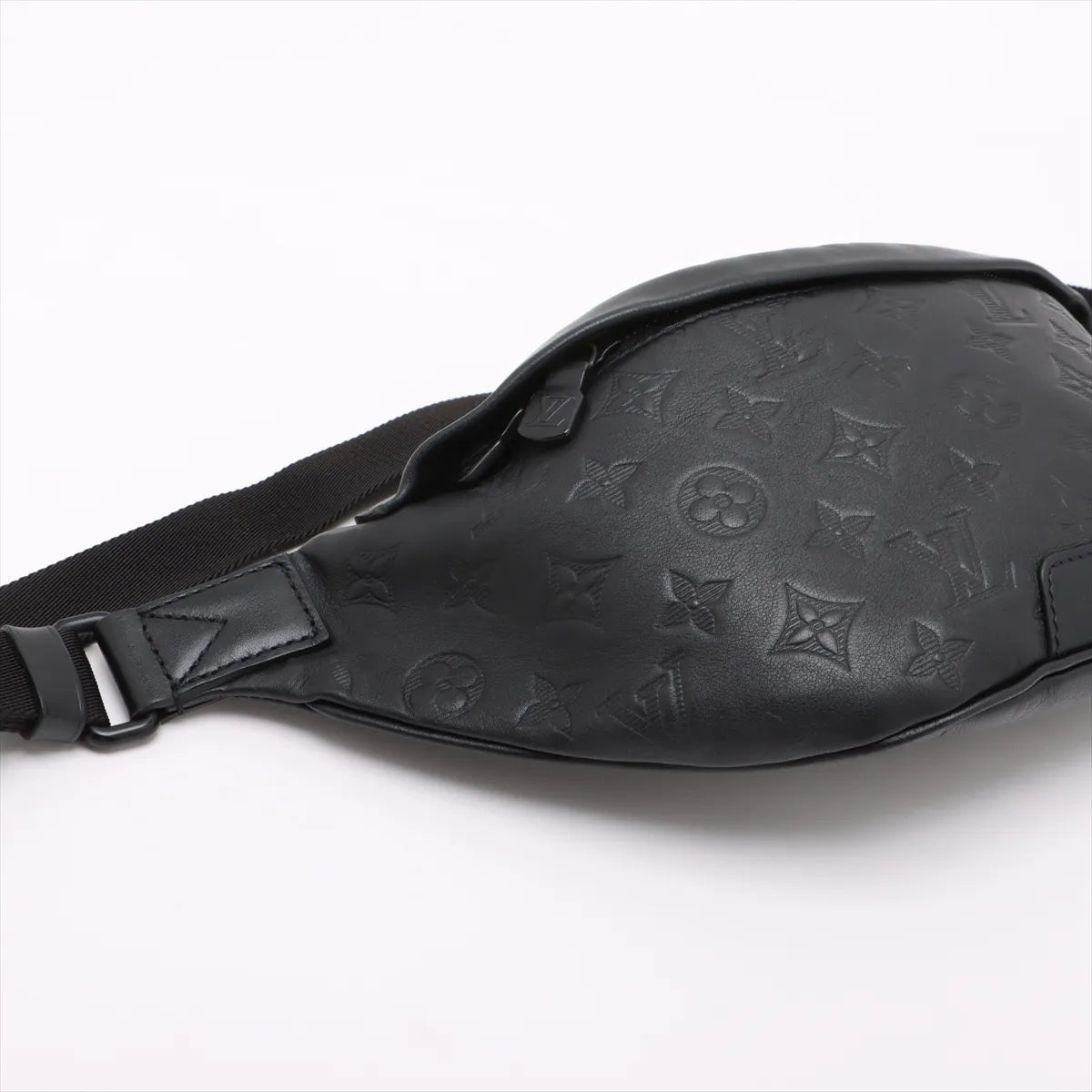 Louis Vuitton Monogram Shadow Discovery Bum Bag Black