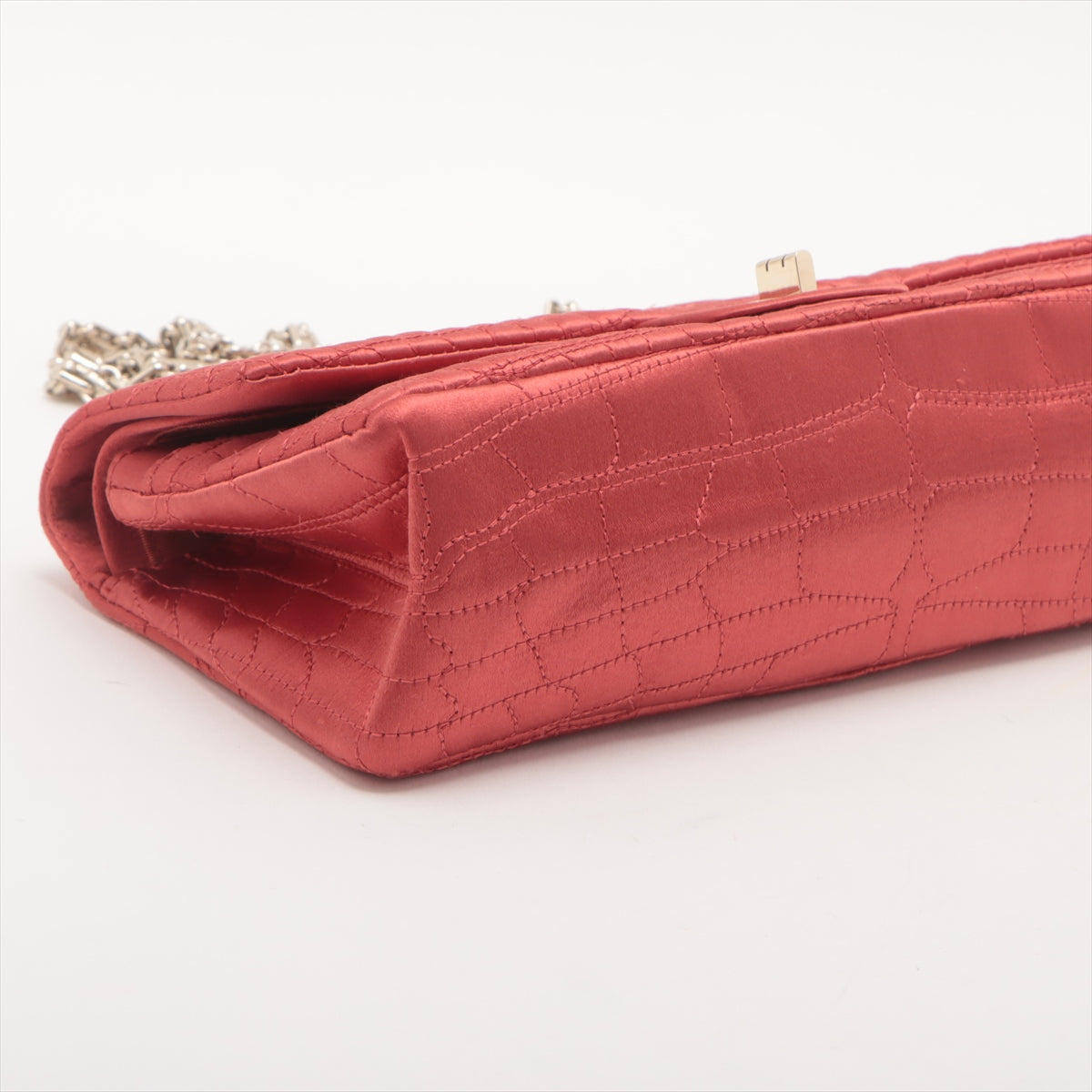 Chanel 2.55 Nylon Double Flap Double Chain Shoulder Bag Red * PREORDER *