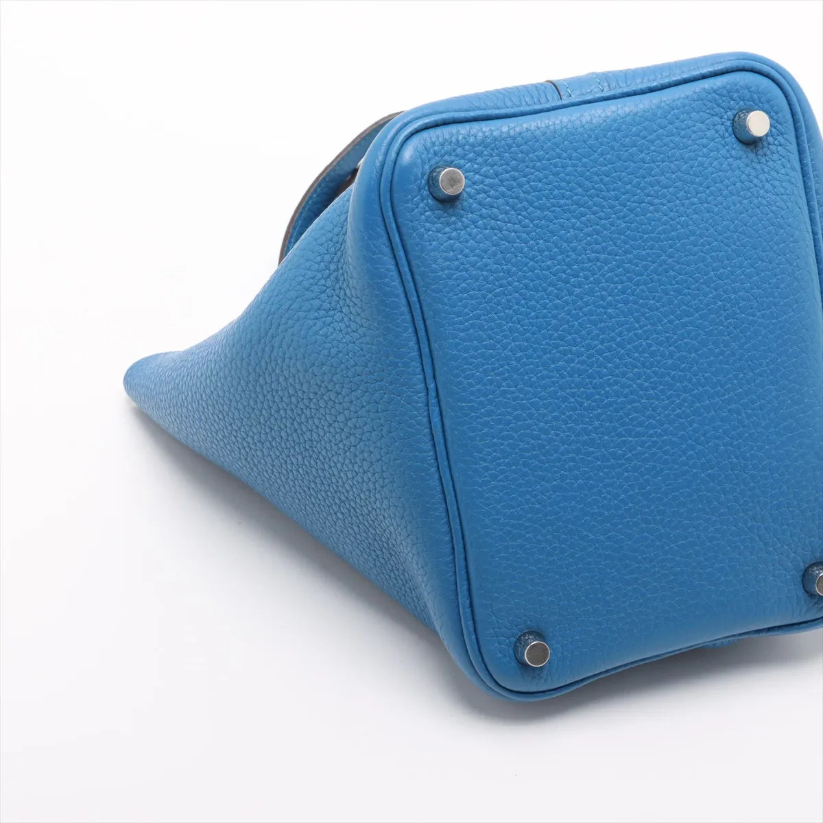 Hermès Taurillon Clemence Picotin Lock 18 PM Mykonos