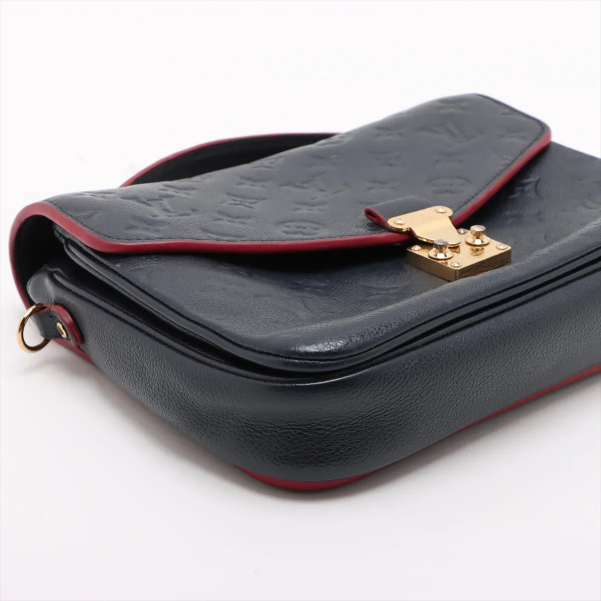 Louis Vuitton Monogram Empreinte Metis MM Marine Rouge