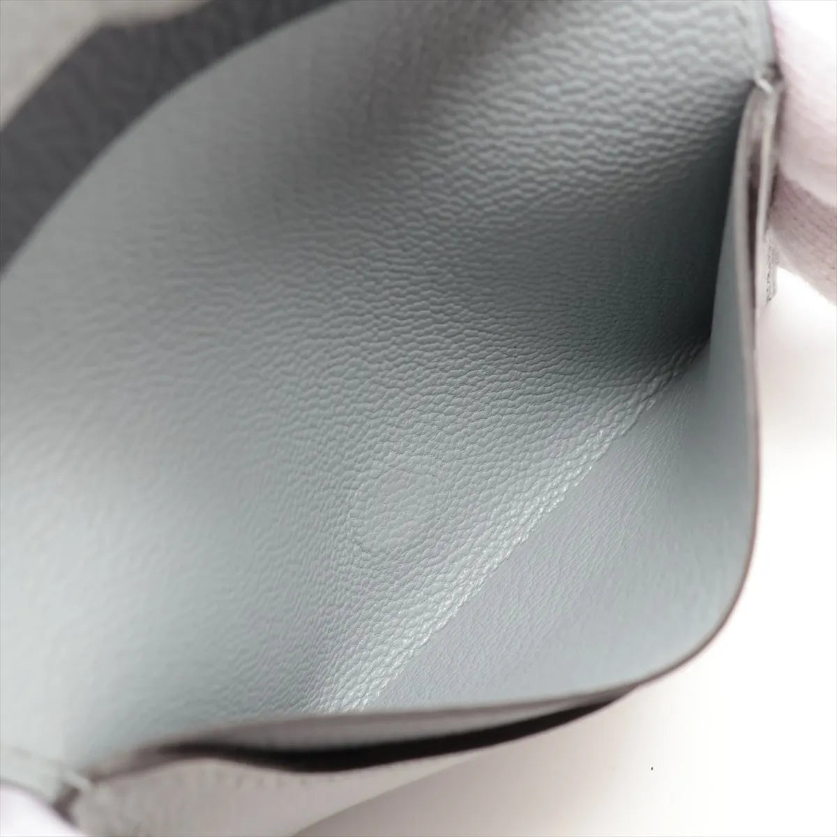 Hermès R.M.S Evercolor Card Case Gray