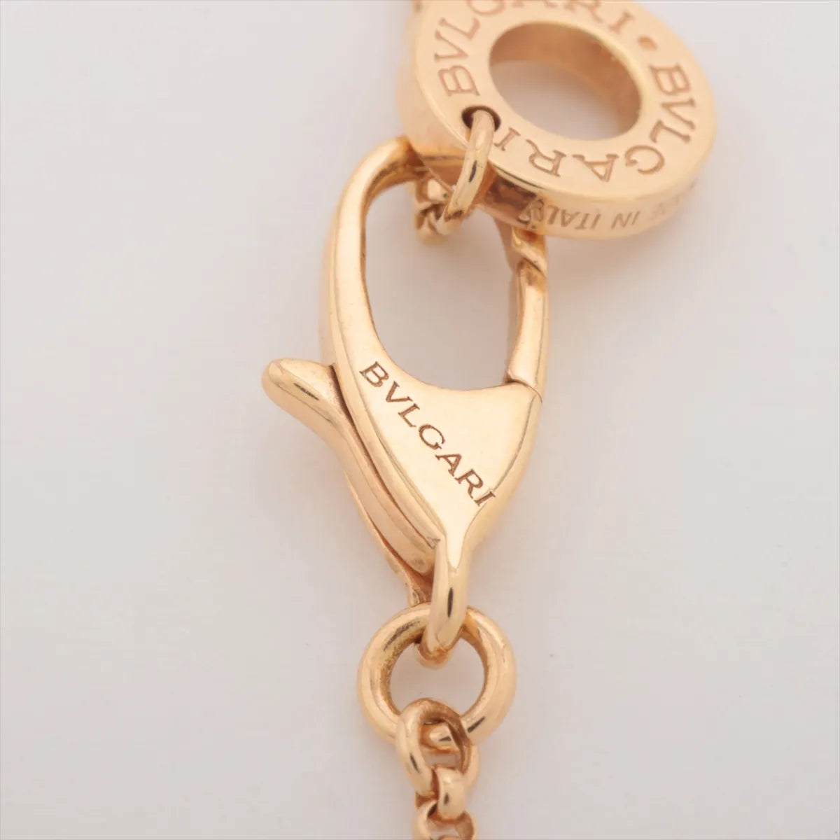 Best Seller Buy Second Hand Bvlgari B.Zero 1 Roma Ceramic Necklace Rose Gold