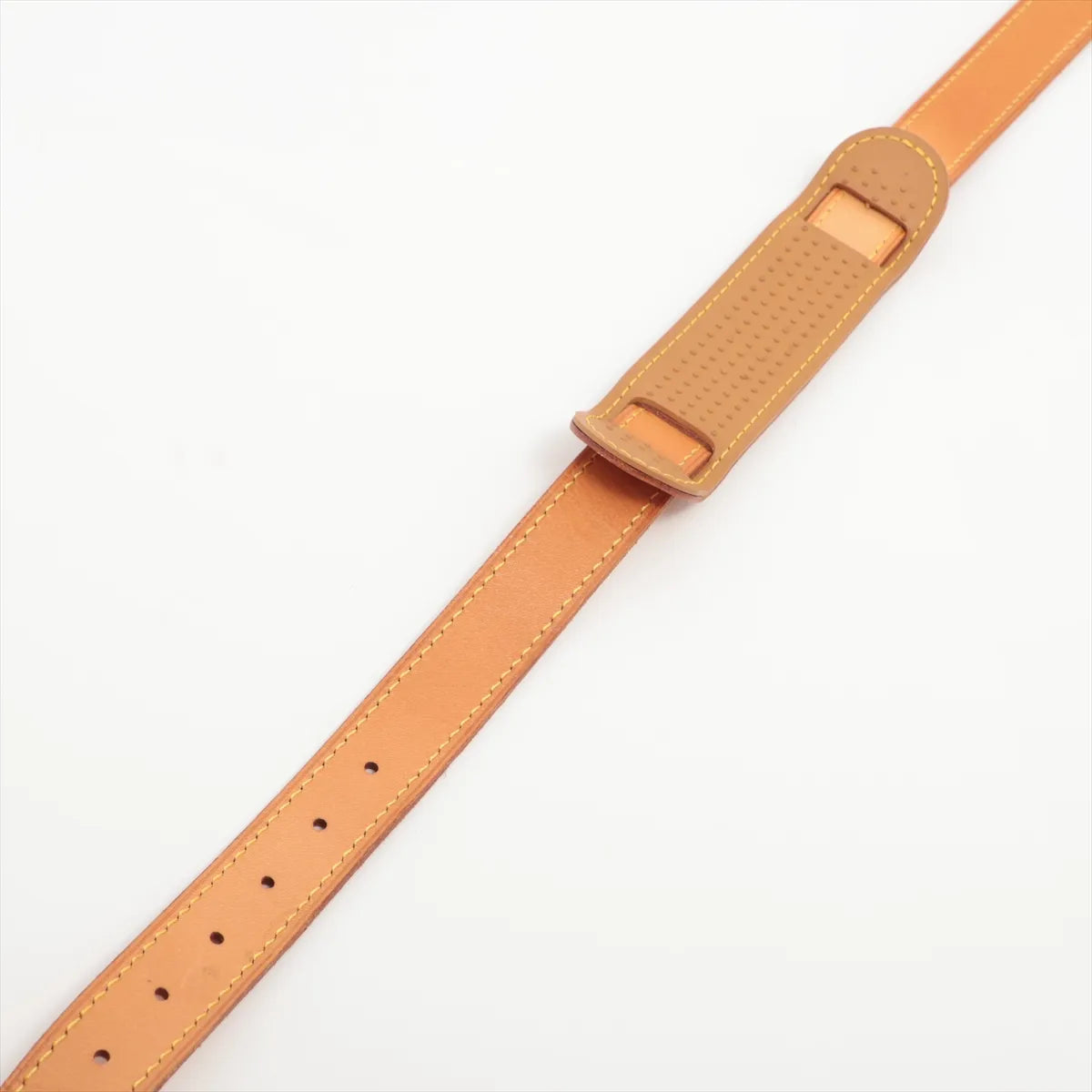 Louis Vuitton Leather Shoulder Strap Brown