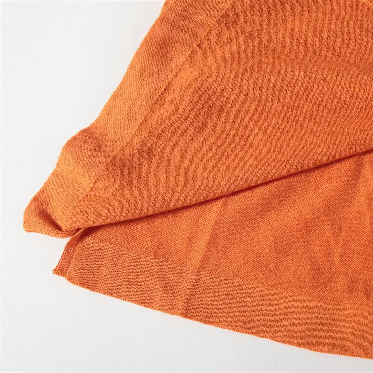 Hermès Cotton Knit T-shirt Orange