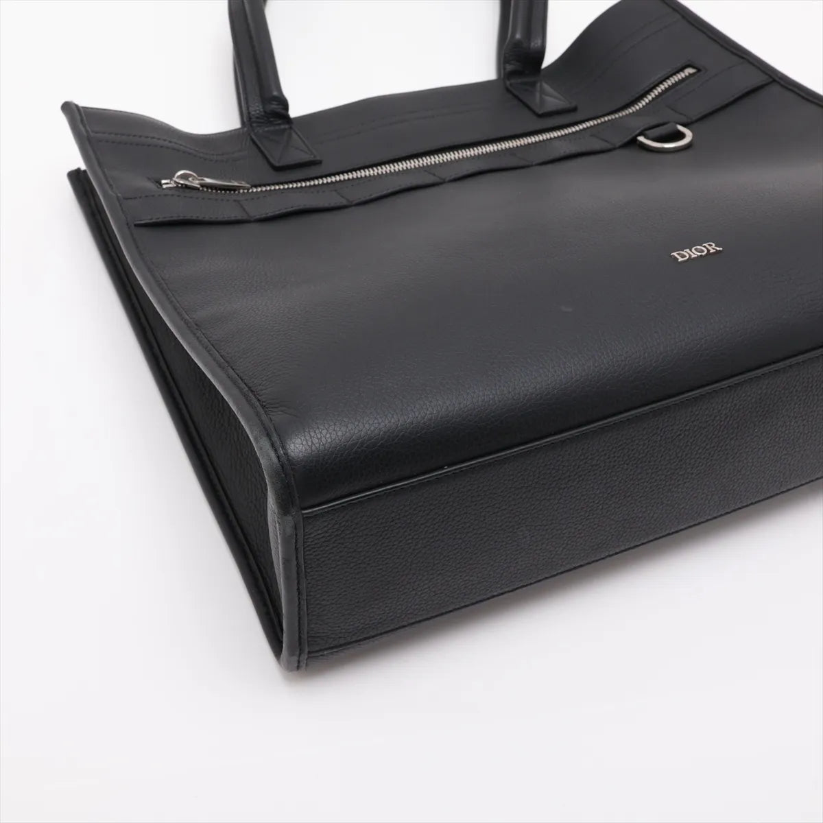 Dior Safari Leather Tote Bag Black