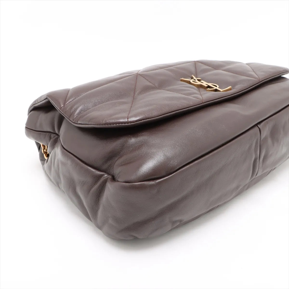 Saint Laurent Paris Jamie 4.3 Leather Chain Shoulder Bag Brown