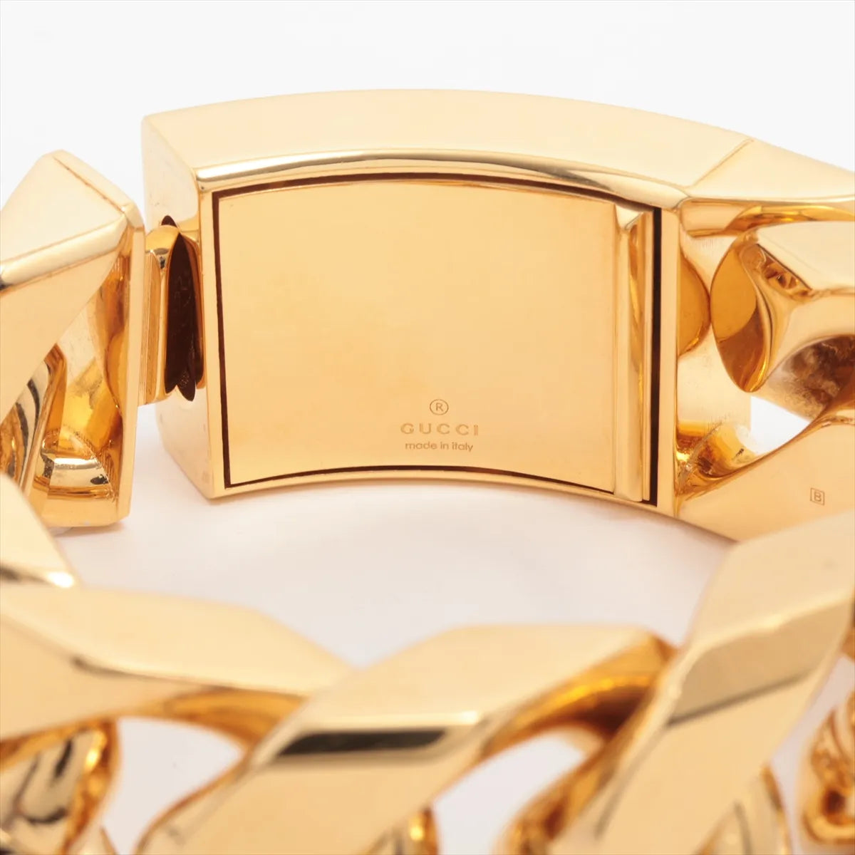 Gucci Logo Bar Chain Link Bracelet