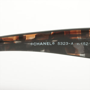 Preloved Chanel CC Logo Butterfly Sunglasses Multicolor