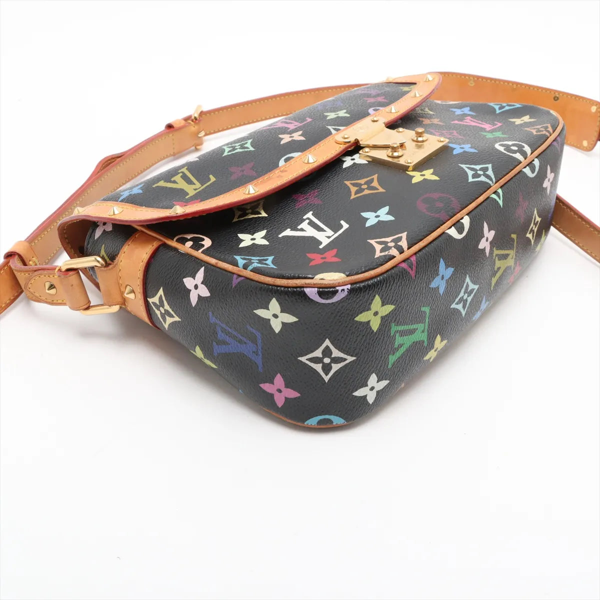Louis Vuitton Monogram Multicolor Sologne Black