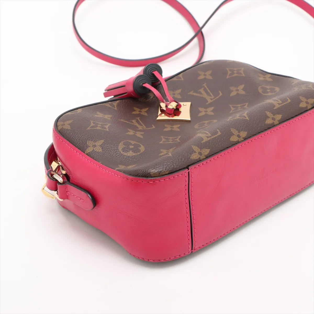 Louis Vuitton Monogram Saintonge Brown x Pink