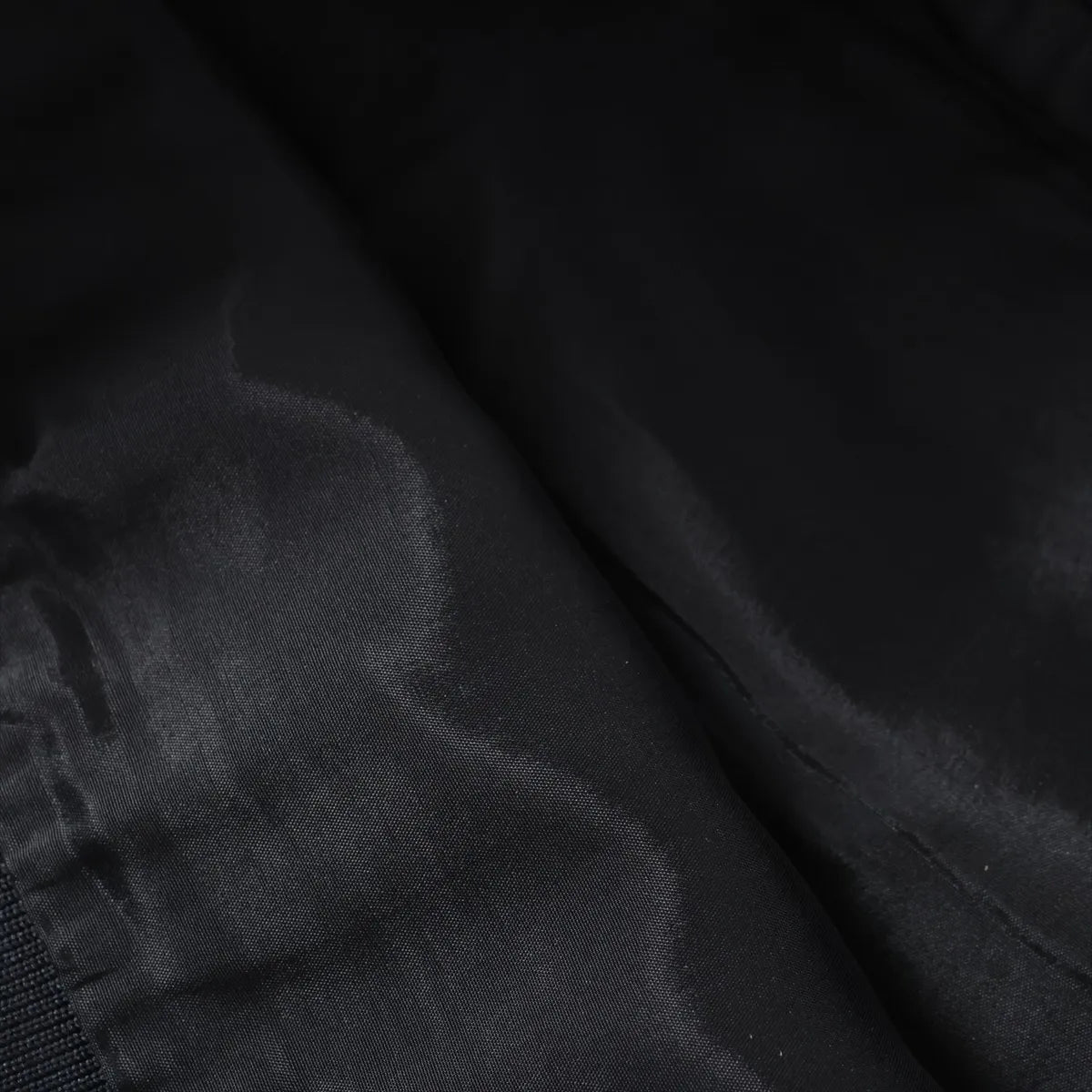 Prada Leather Skirt Black