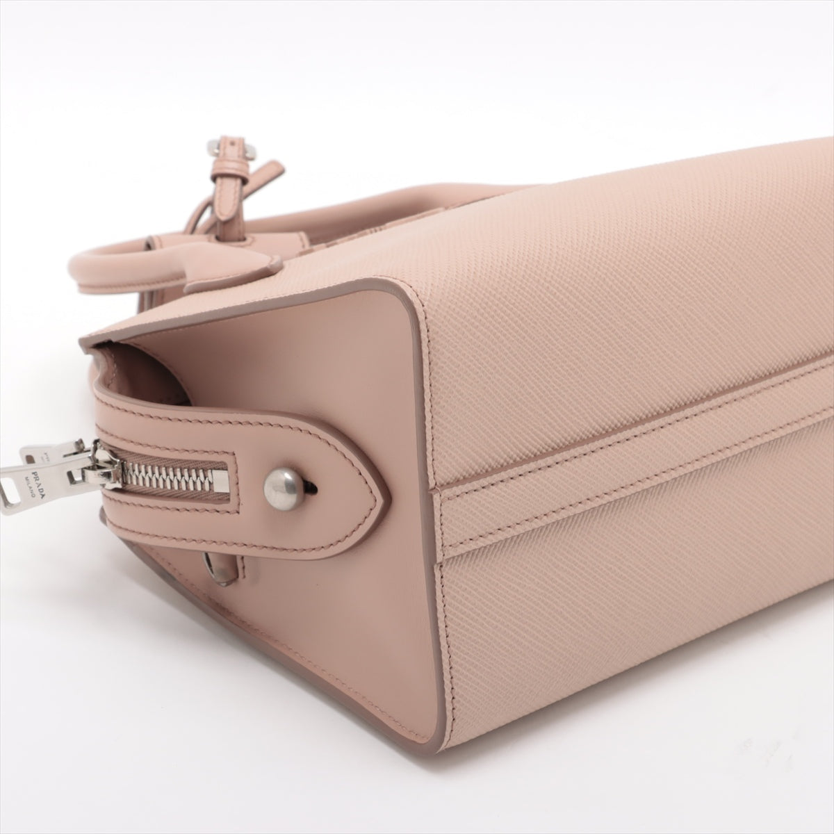 Prada Saffiano Monochrome Two-Way Shoulder Bag Pink Beige * PREORDER *