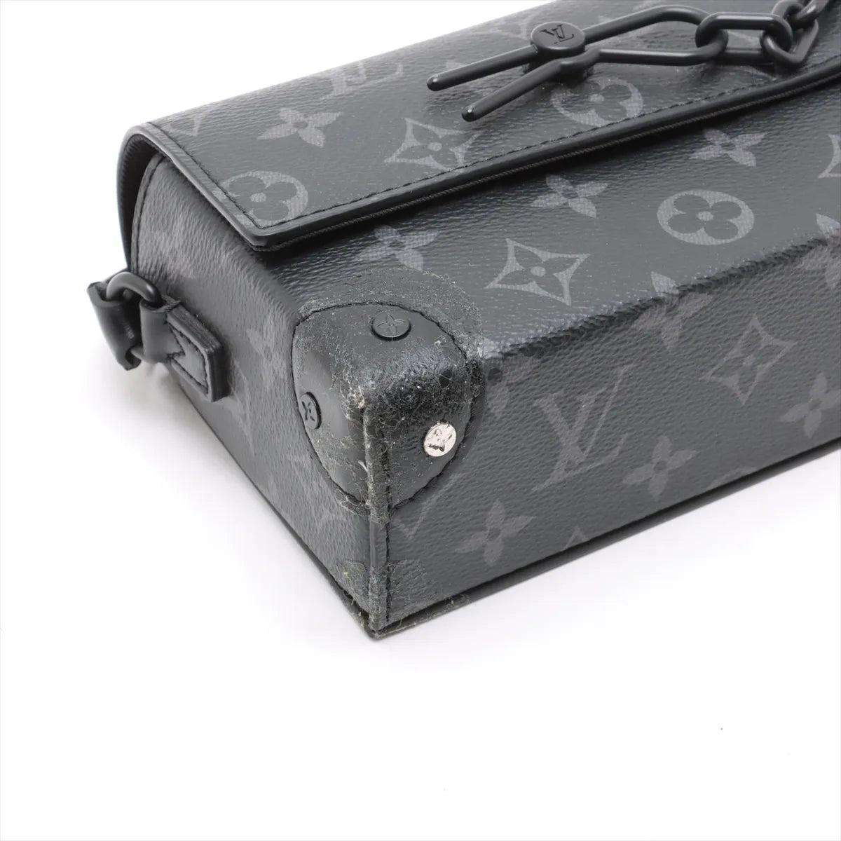 Louis Vuitton Monogram Eclipse Steamer Wearable Wallet