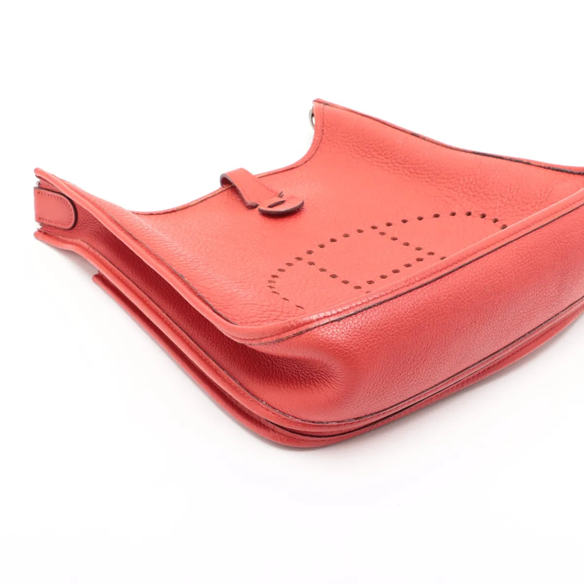 Hermès Evelyn II PM Taurillon Clemence Red