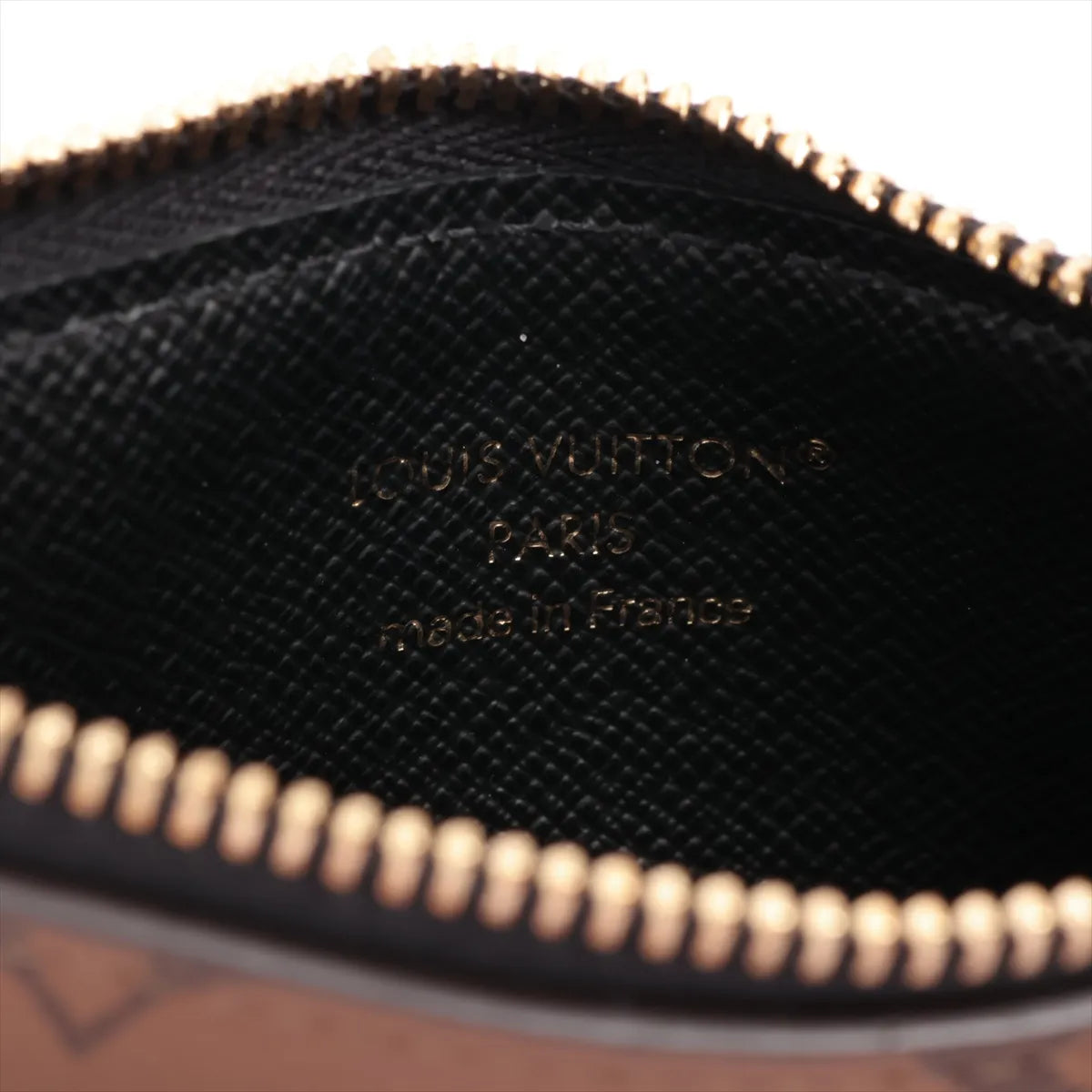 Louis Vuitton Monogram Reverse Romy Coin Card Holder