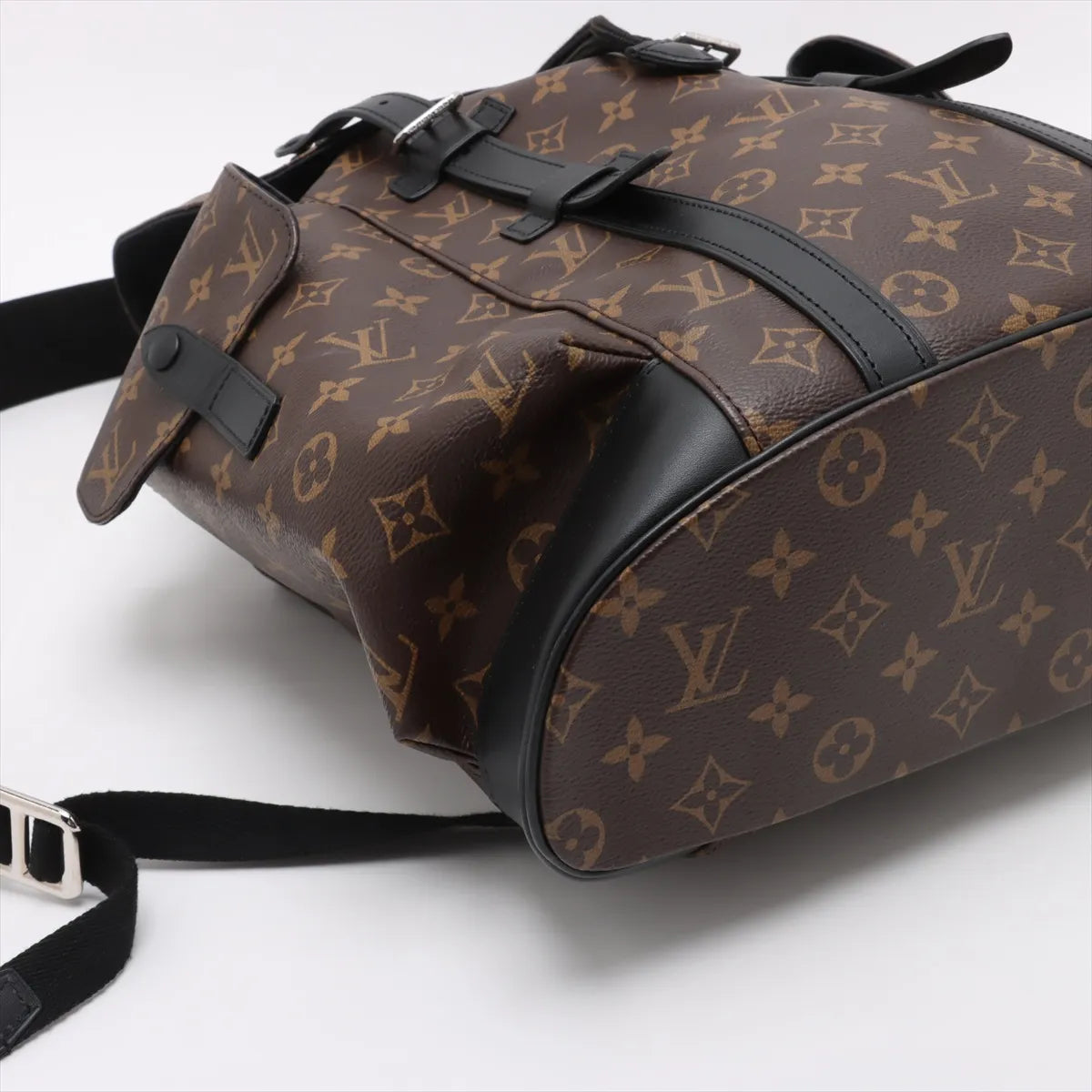 Louis Vuitton Monogram Macassar Christopher Backpack MM