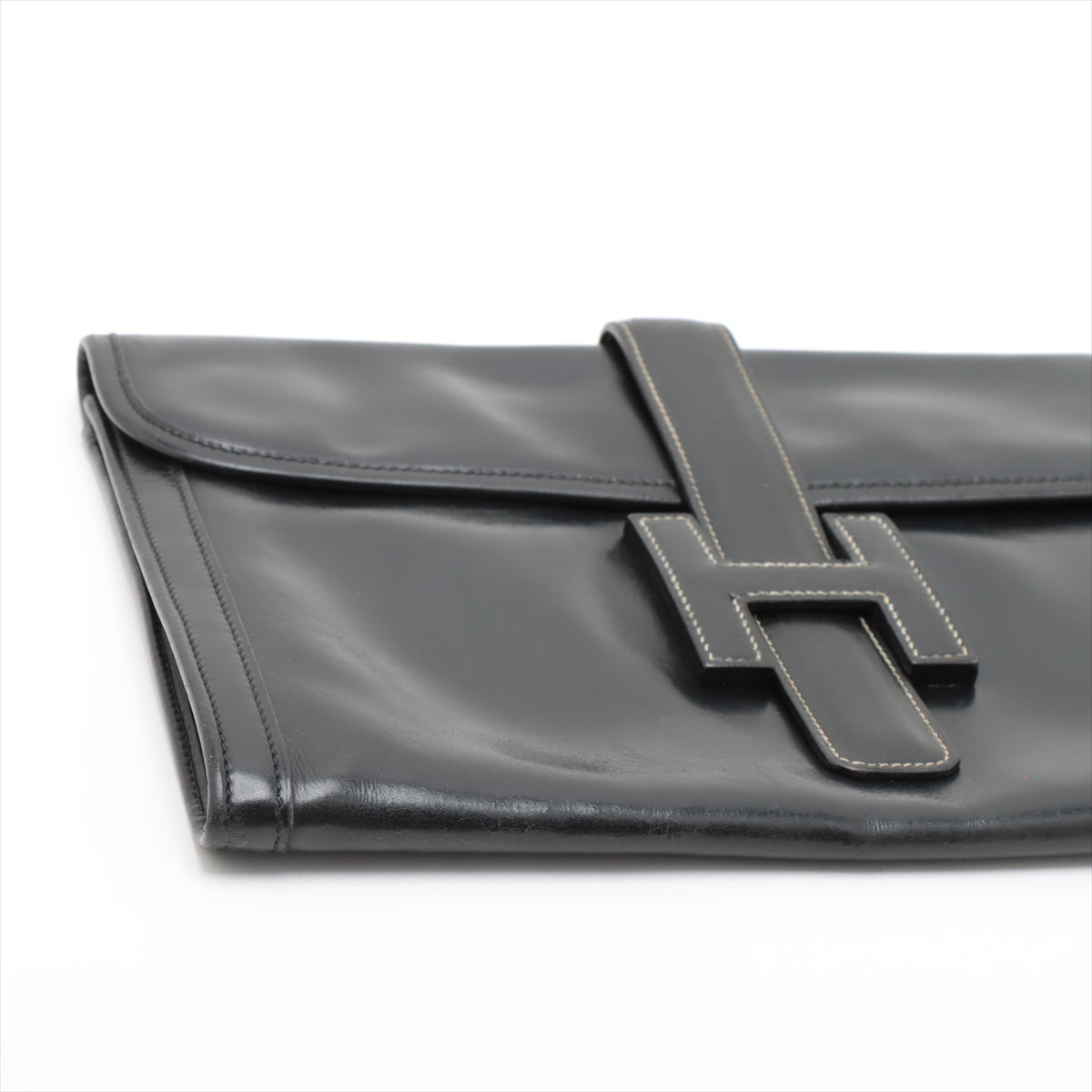 Hermès Jige Box Calf PM Black