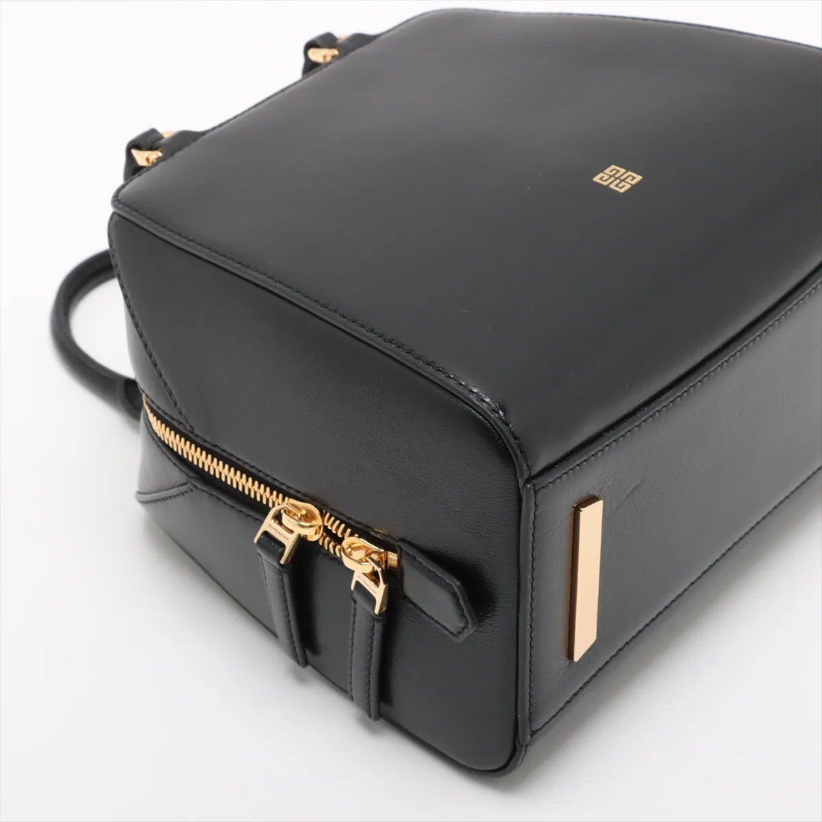 Givenchy Antigona Cube Leather Handbag Black