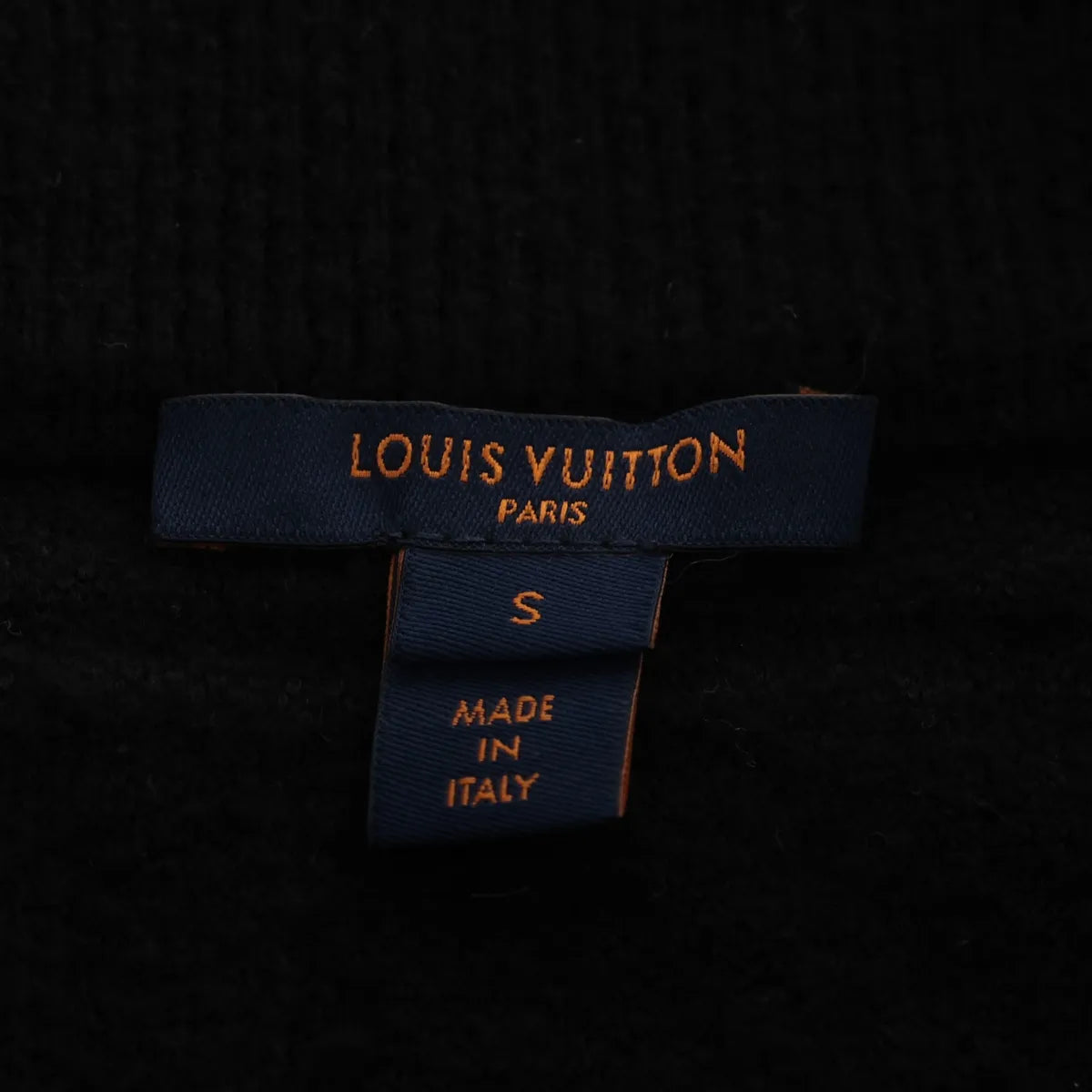 Louis Vuitton Wool Nylon Knit Skirt Black