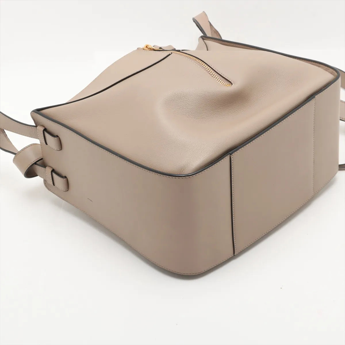 Loewe Hammock Small Leather Two-Way Shoulder Bag Beige