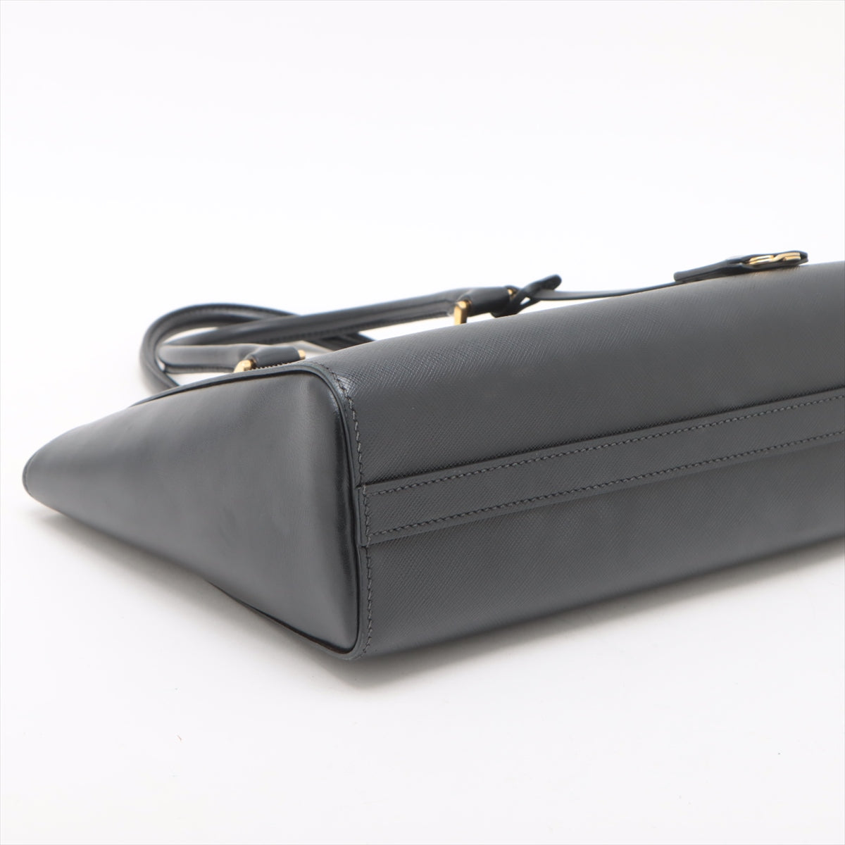Prada Saffiano Leather Two-Way Shoulder Bag Black * PREORDER *