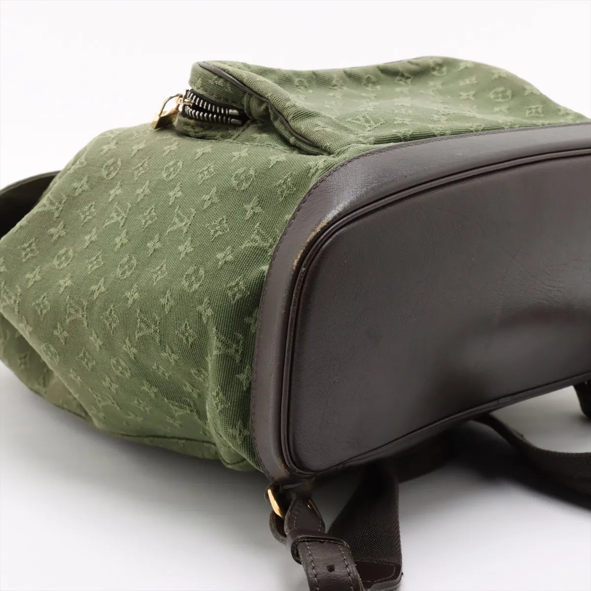 Louis Vuitton Monogram Mini Lin Montsouris GM Army Green