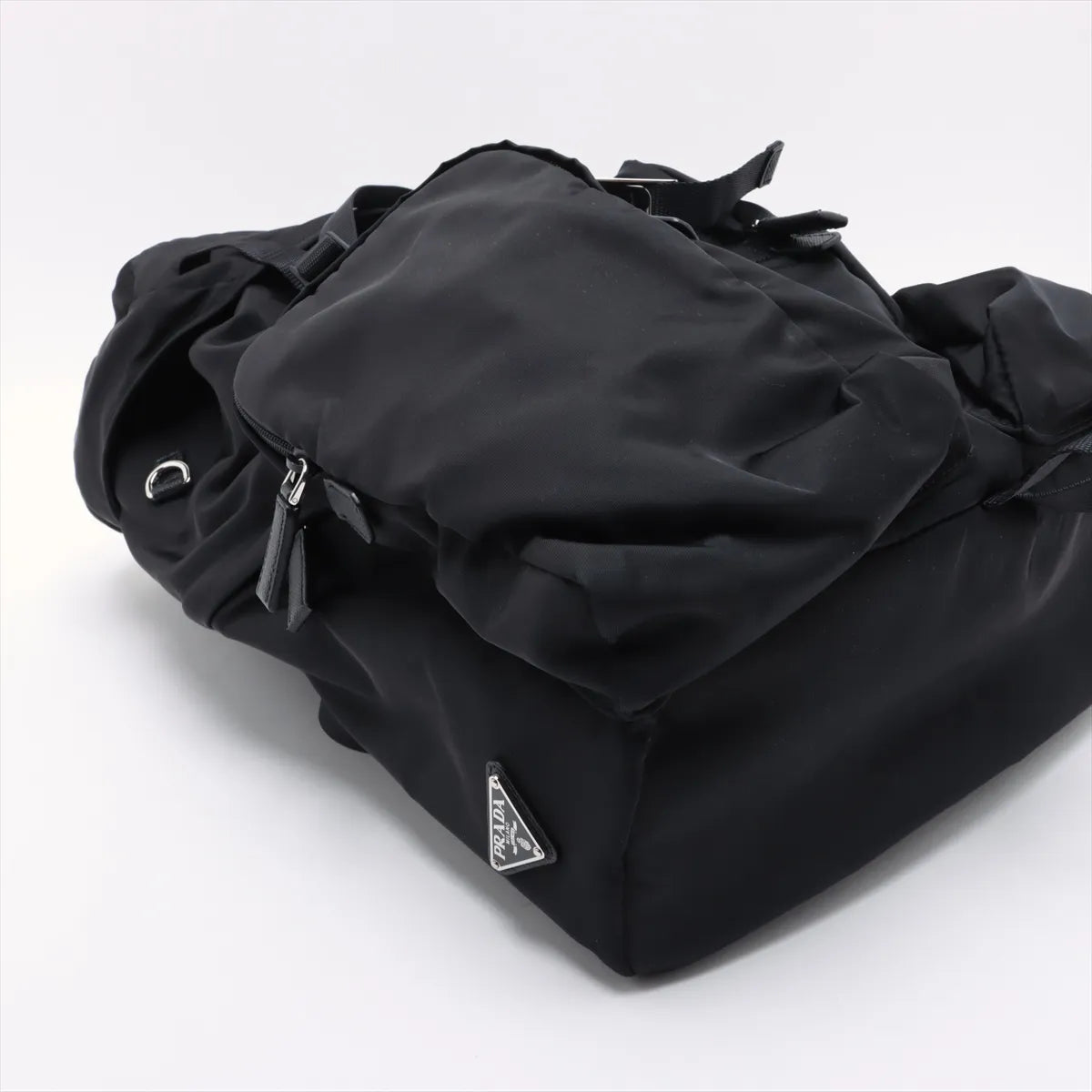 Prada Tessuto Nylon Backpack Black