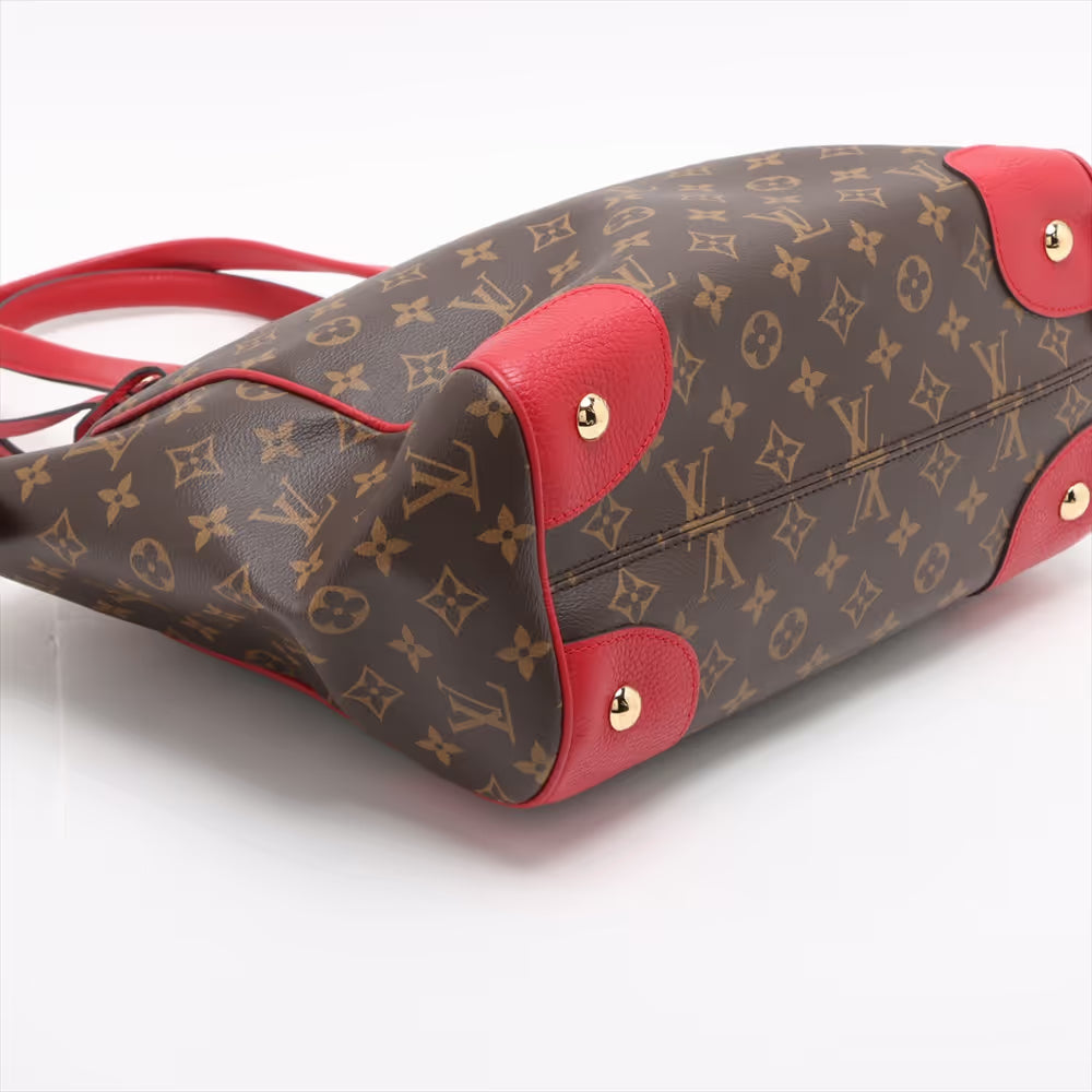 Louis Vuitton Monogram Estrela Brown x Red