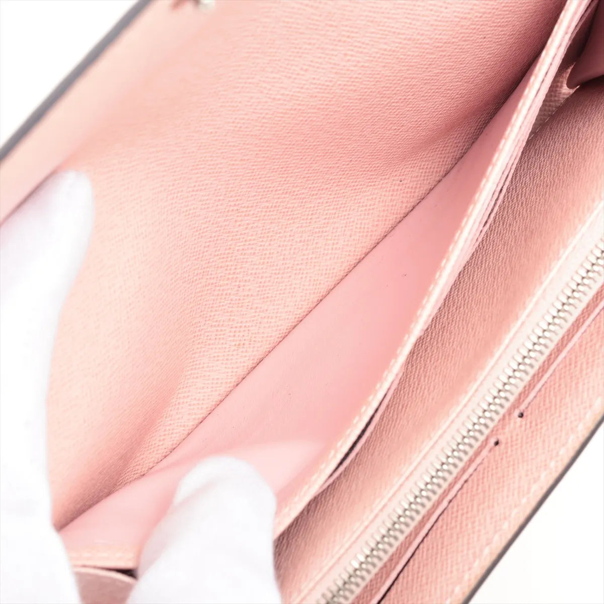 Louis Vuitton Epi Portefeuille Sarah Long Wallet Pink