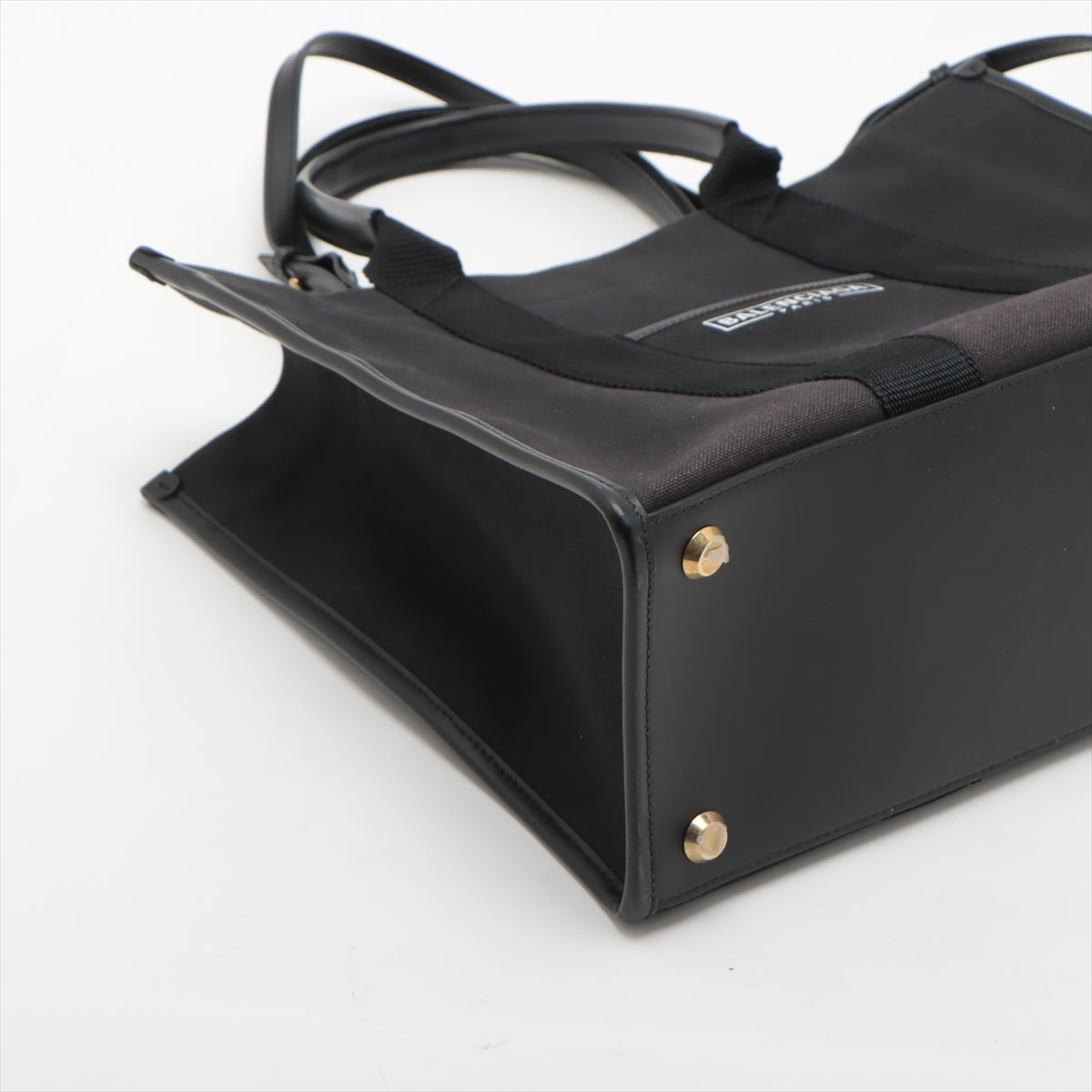Balenciaga Canvas Leather Two-Way Tote Bag Black * PREORDER *